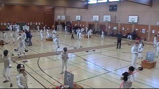 Ein Blick in die Halle