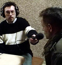 Thomas im Interviwe